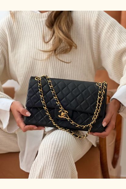 Chanel Classic Double Flap leather bag