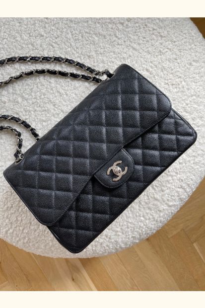 Chanel Maxi Double Flap Caviar